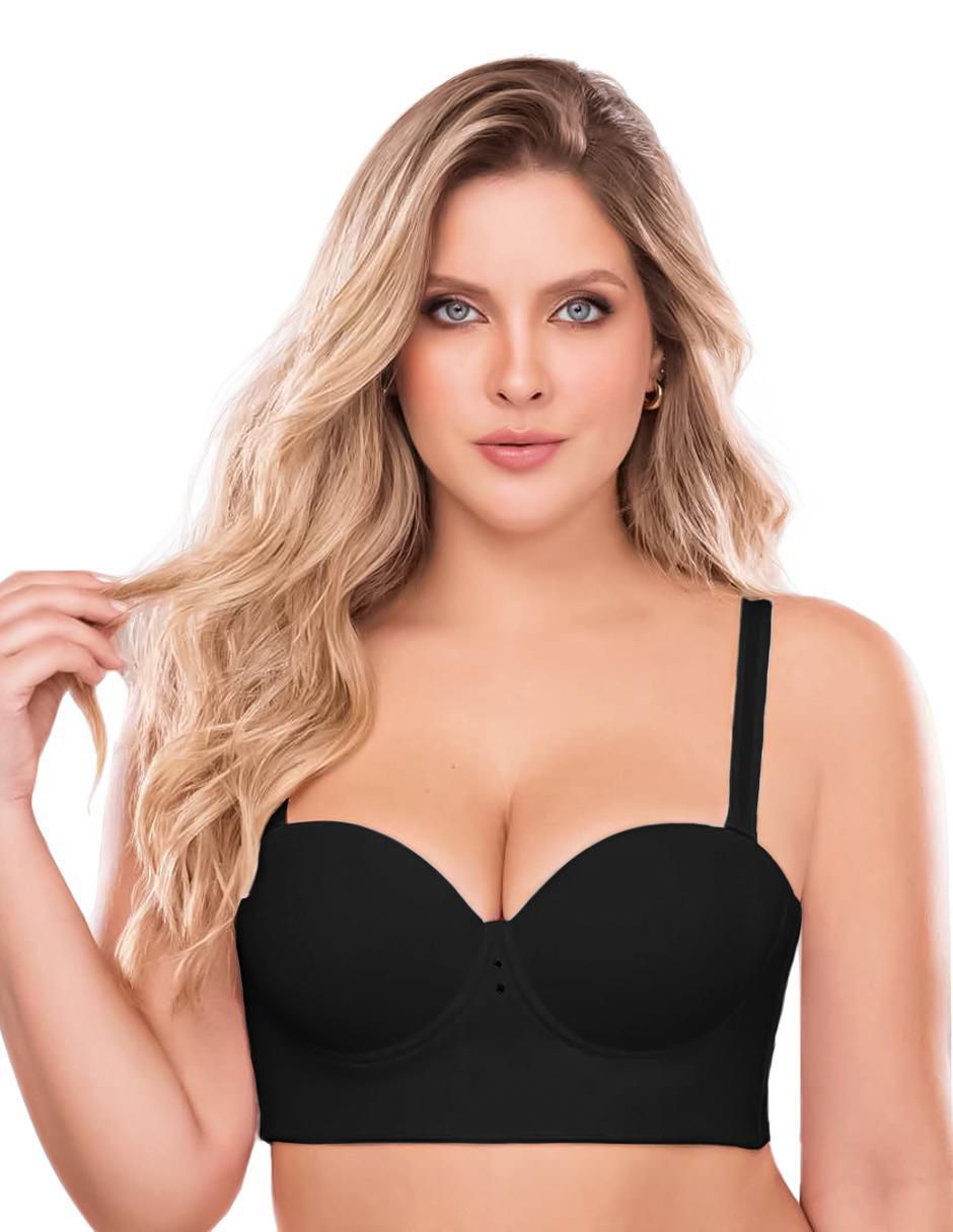 Brassiere strapless Toda Época Lenceria copa preformada para mujer Brassiere strapless Toda Época Lenceria copa preformada para mujer