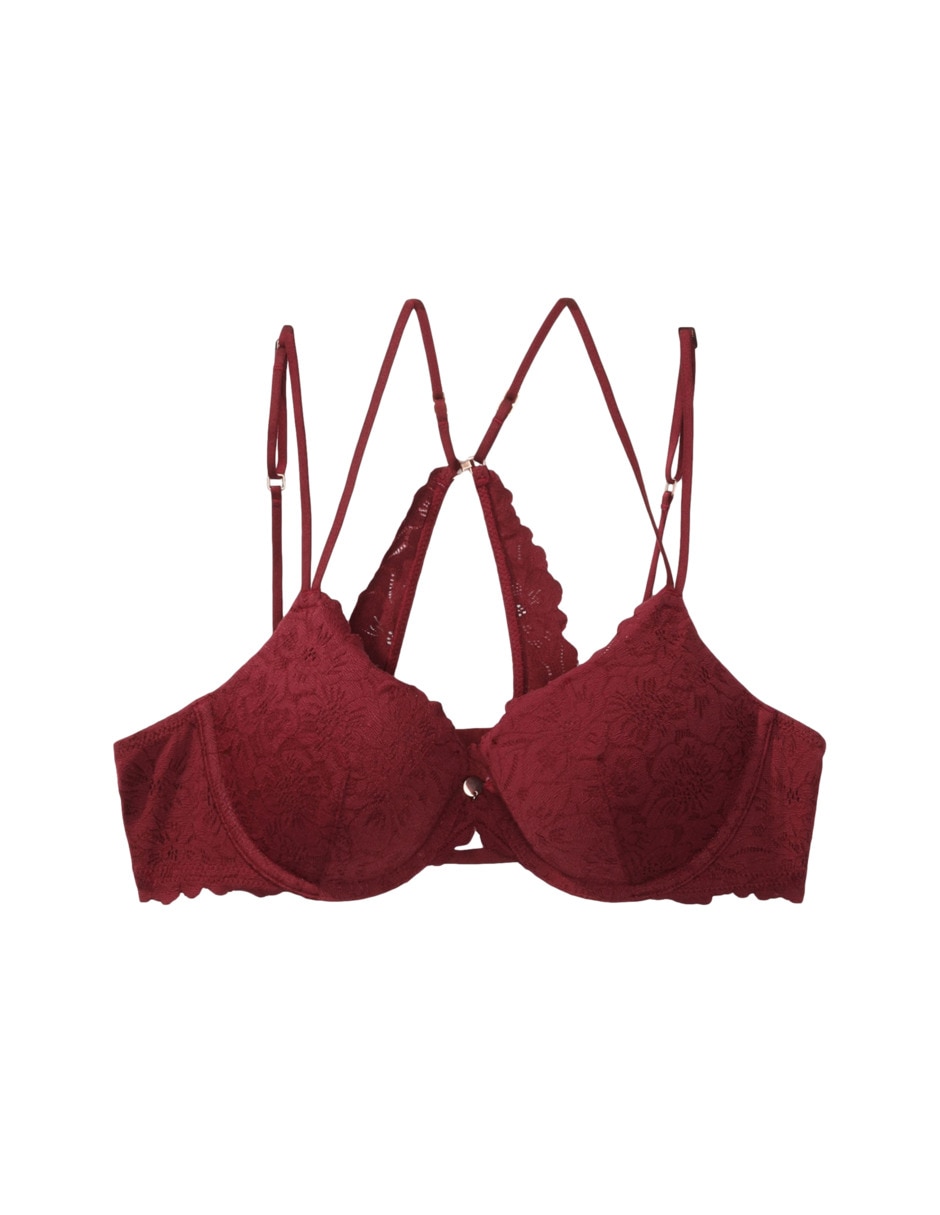 Brassiere demi con copa para mujer 3