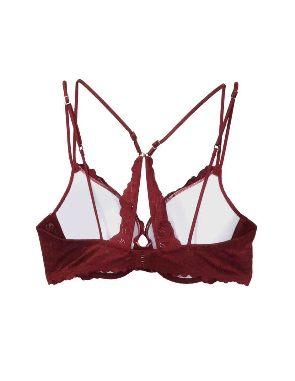 Brassiere demi con copa para mujer 4