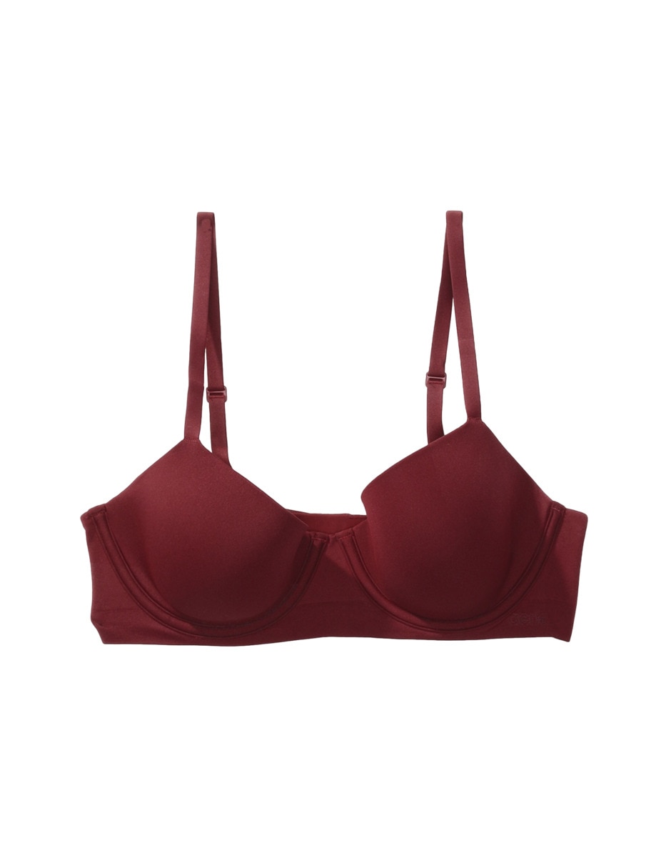 Brassiere demi con copa para mujer 3