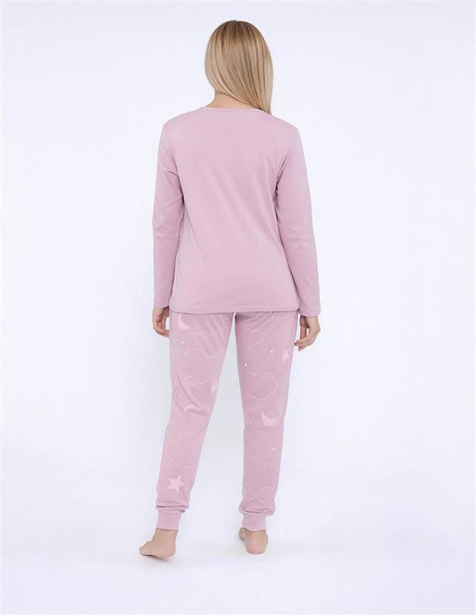 Conjunto pijama Nubes para mujer 2