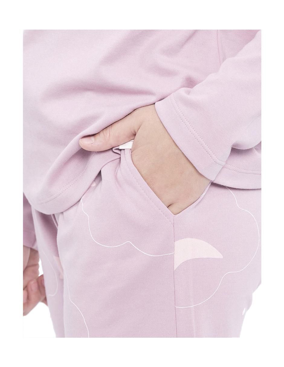 Conjunto pijama Nubes para mujer 4
