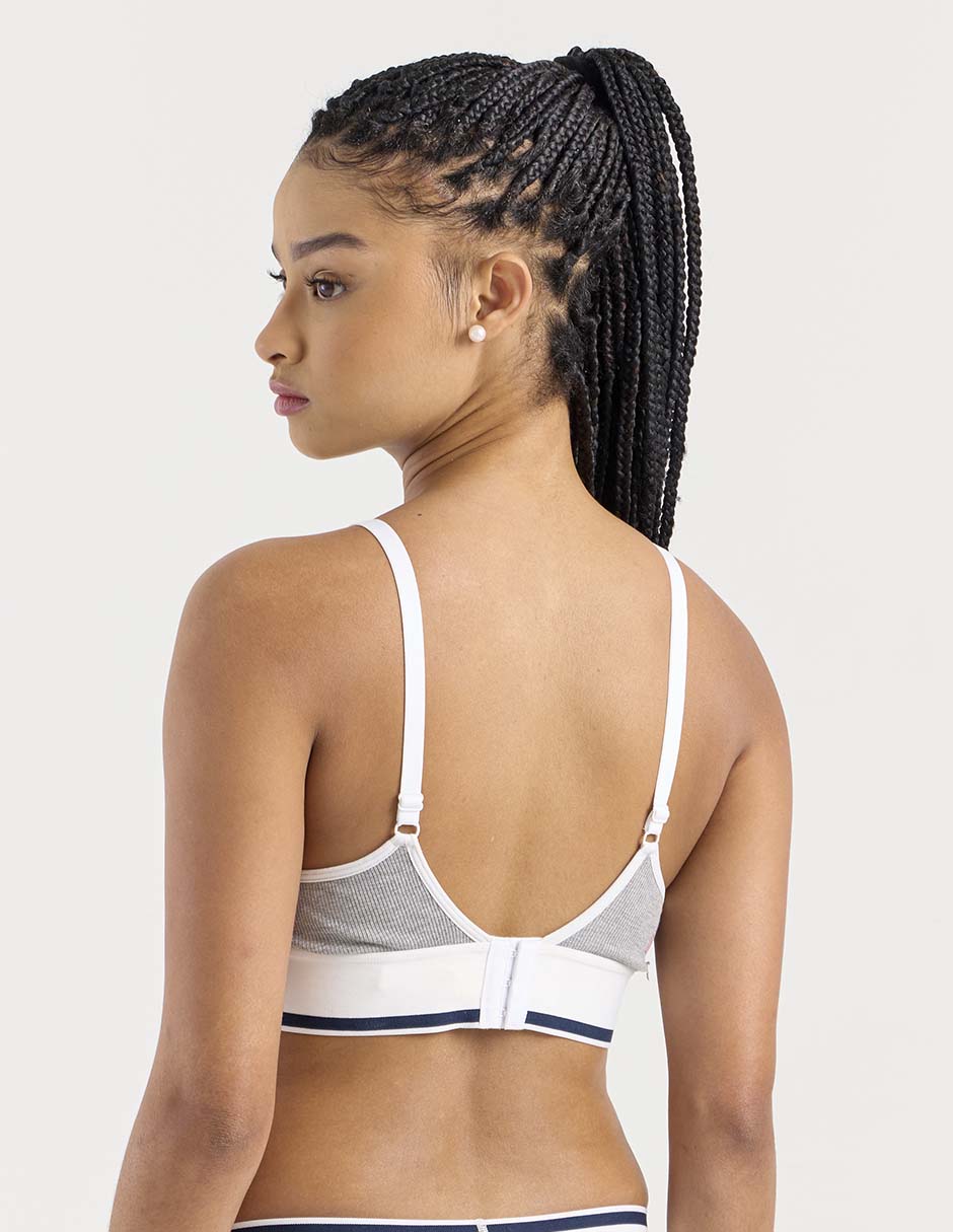 Brassiere peto medio con copa para mujer 3
