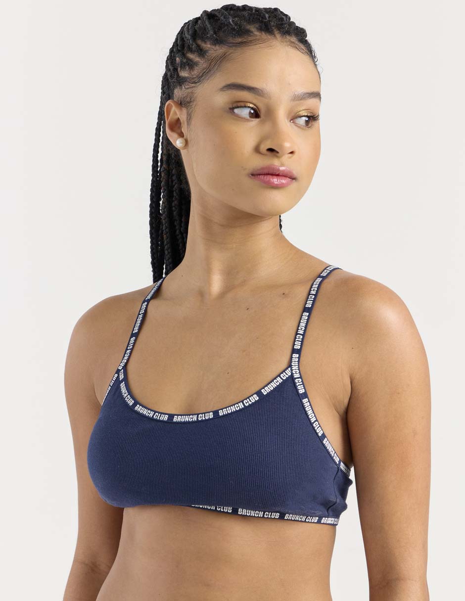 Brassiere deportivo copa removible para mujer