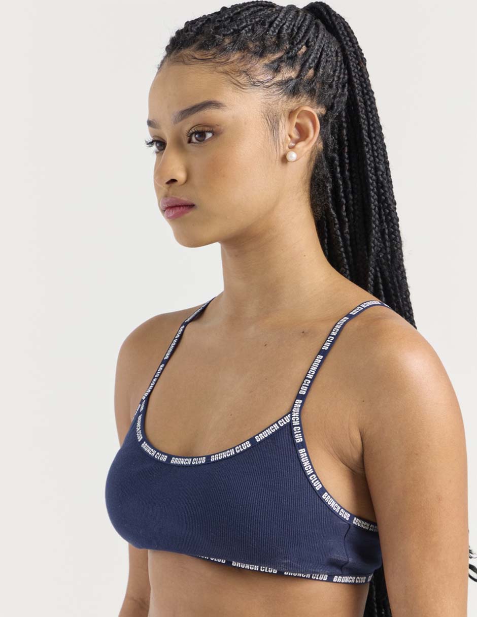 Brassiere deportivo copa removible para mujer 2