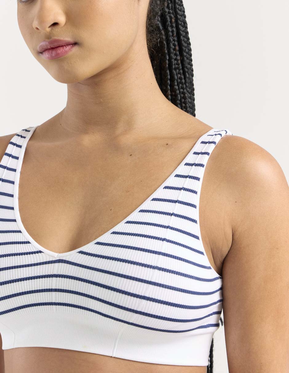 Brassiere deportivo copa removible para mujer 4