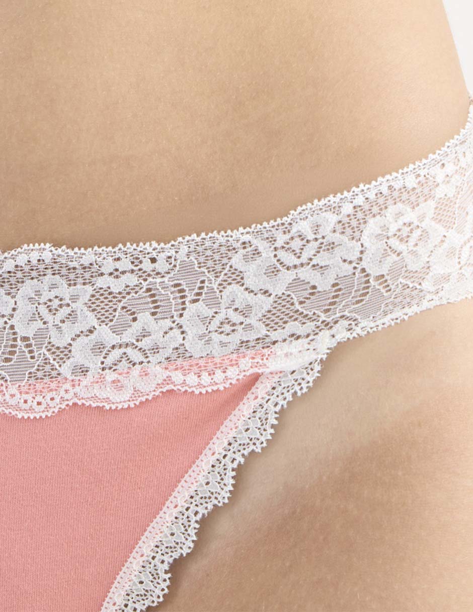 Tanga de algodón para mujer 4