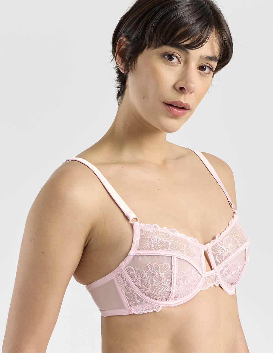 Brassiere demi Map con copa para mujer 2