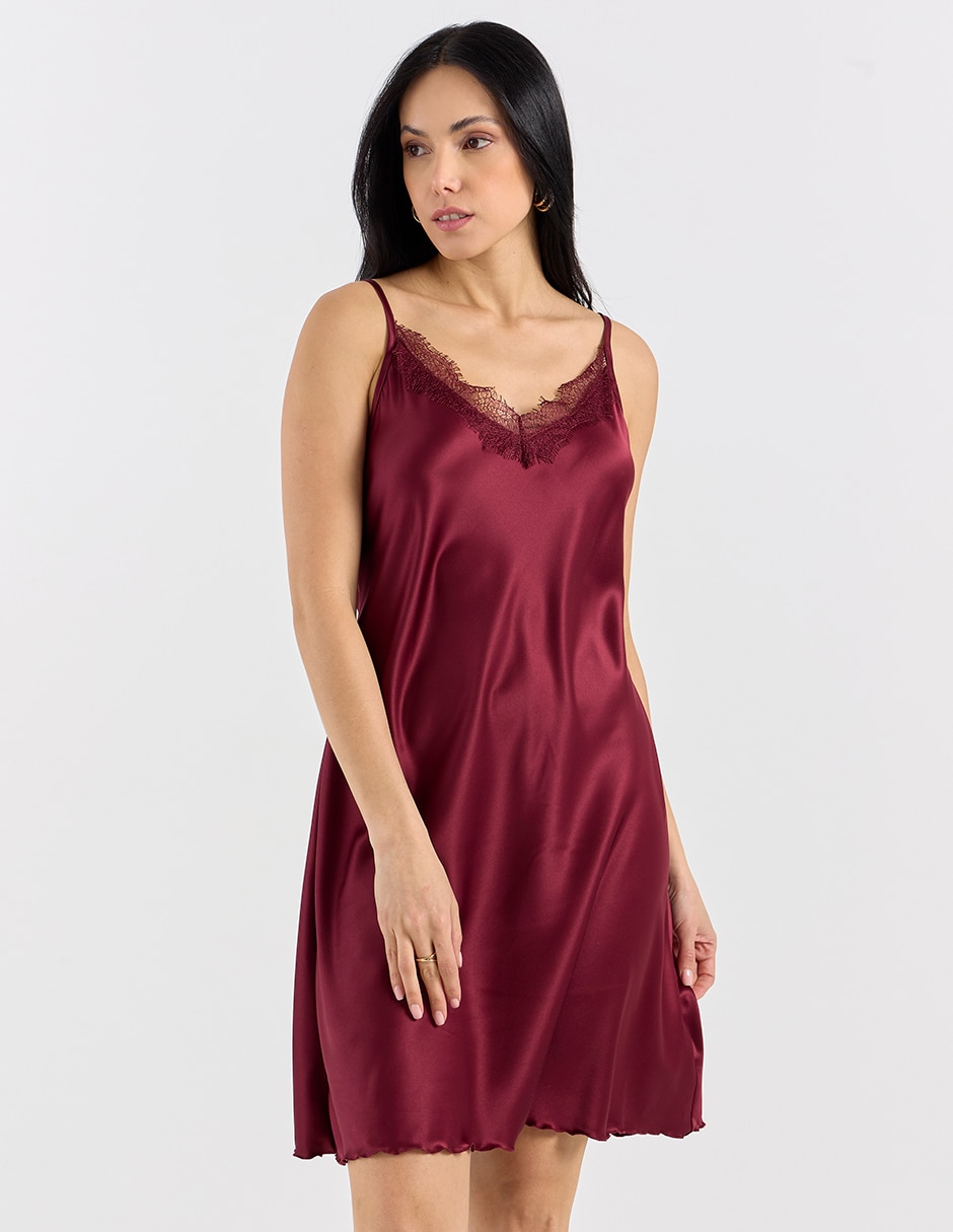 Camisón de satín Camisón de satín