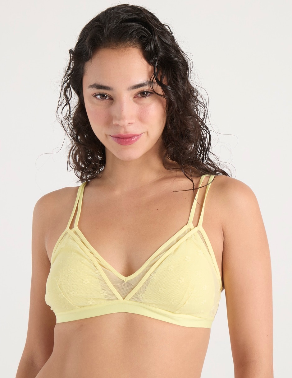 Bralette con copa removible para mujer Bralette con copa removible para mujer