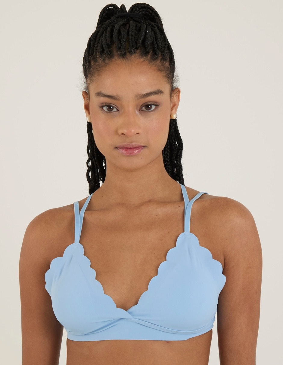 Brassiere demi con copa removible para mujer Brassiere demi con copa removible para mujer
