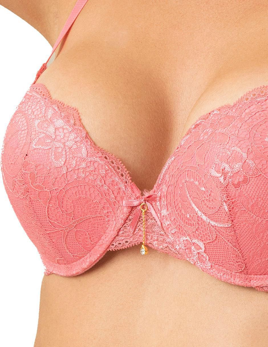 Brassiere escote profundo con copa para mujer 3