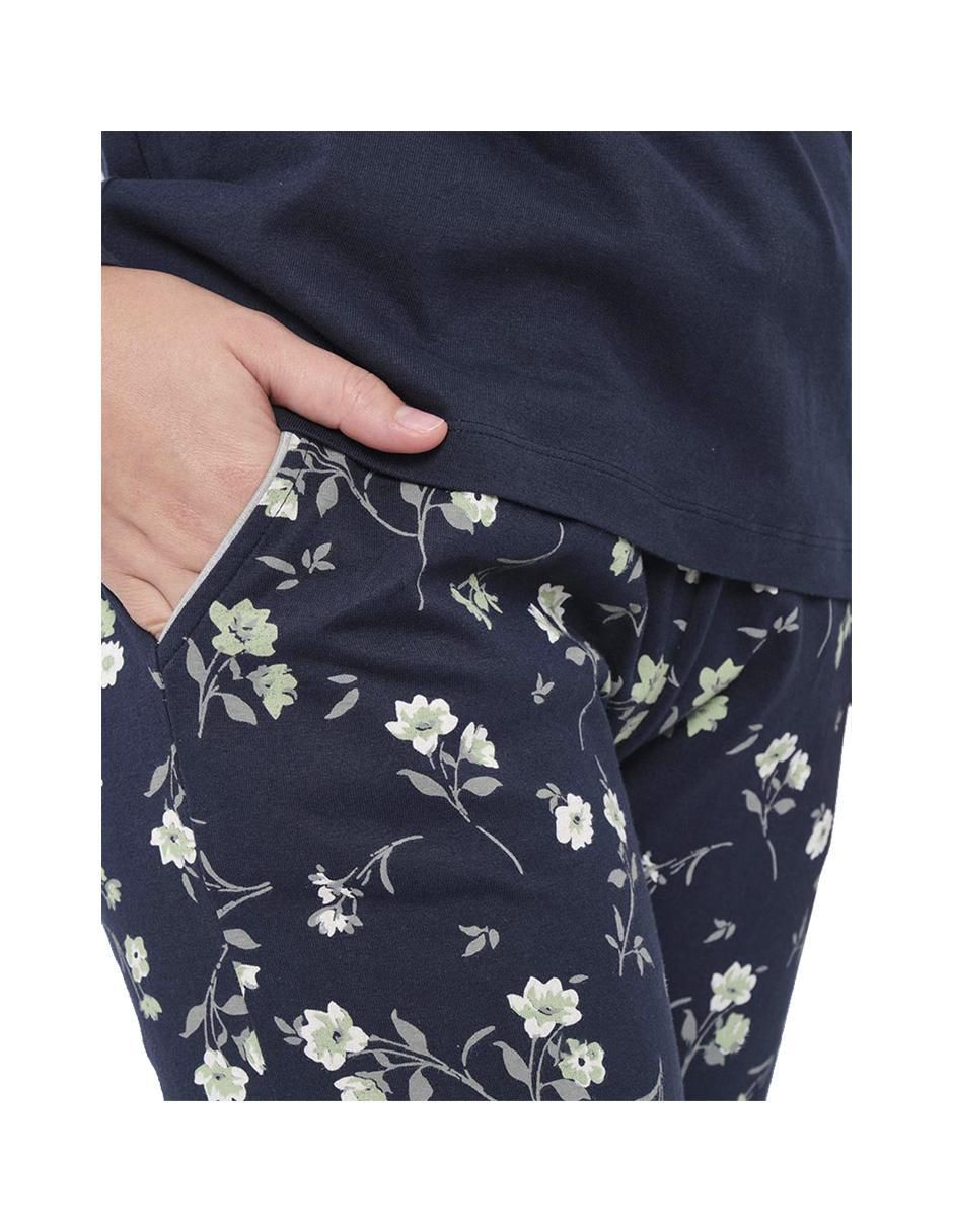 Conjunto pijama Flores para mujer 3