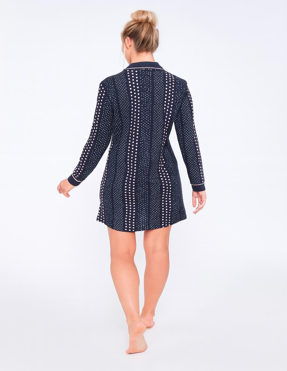 Camisón estampado lunares 3