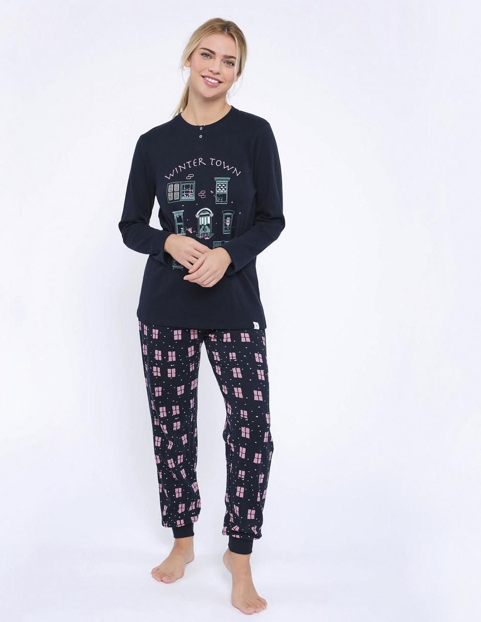 Conjunto pijama Muydemi para mujer Suburbia