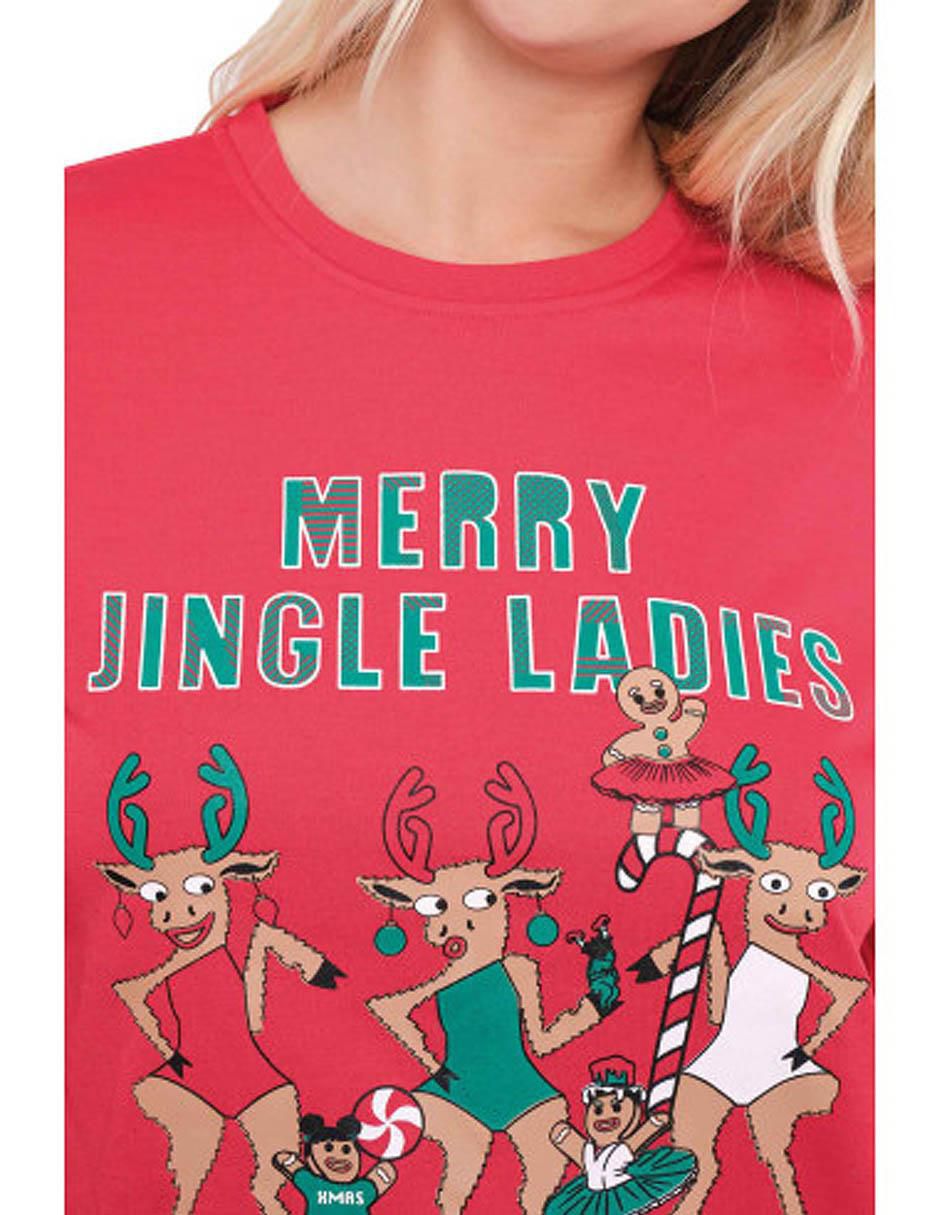 Conjunto pijama Navideño para mujer 2