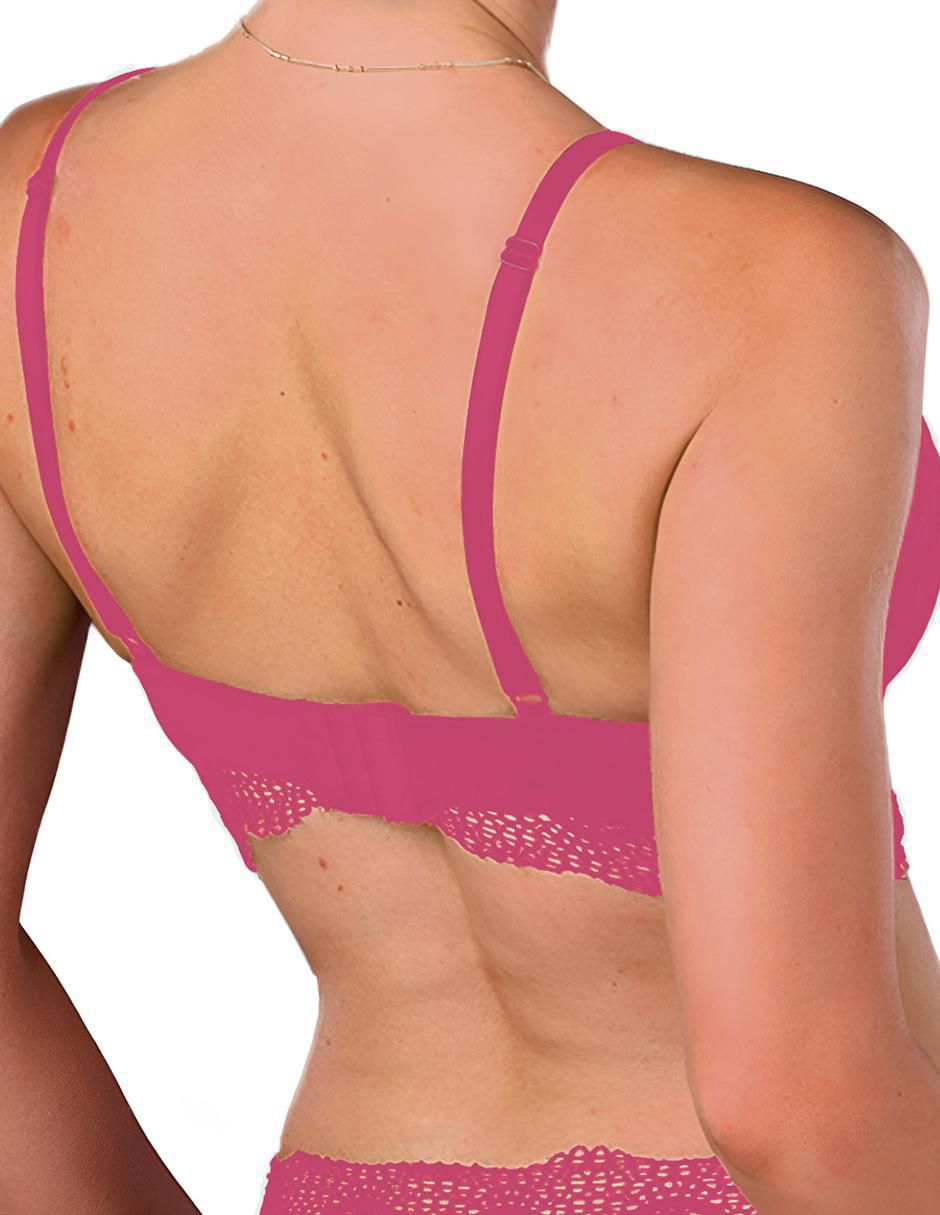 Brassiere escote profundo con copa para mujer 2