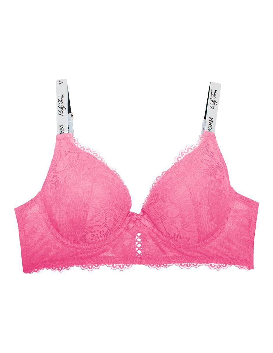 Brassiere escote profundo con copa para mujer 3
