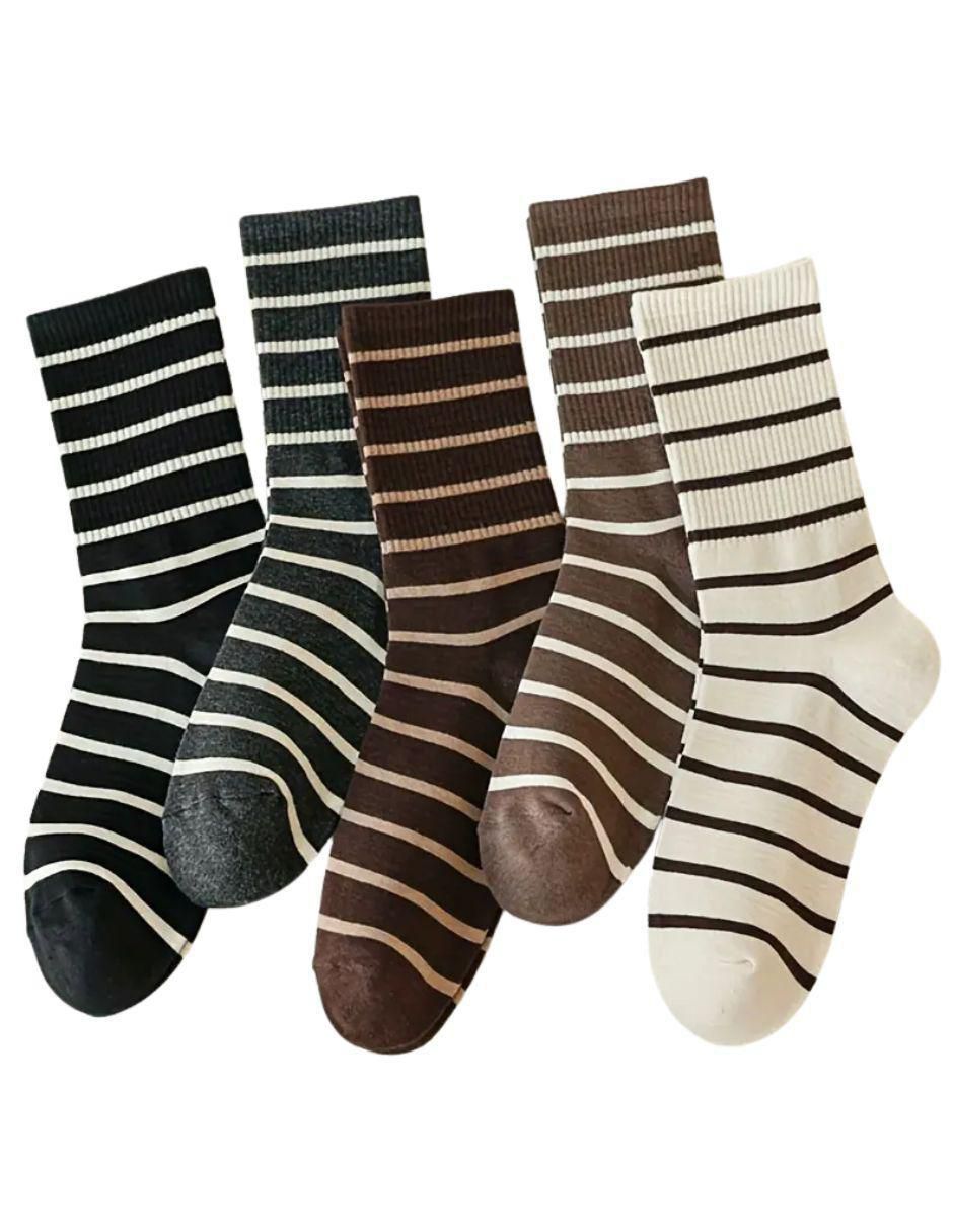 Set calcetín de algodón para mujer 5 pares