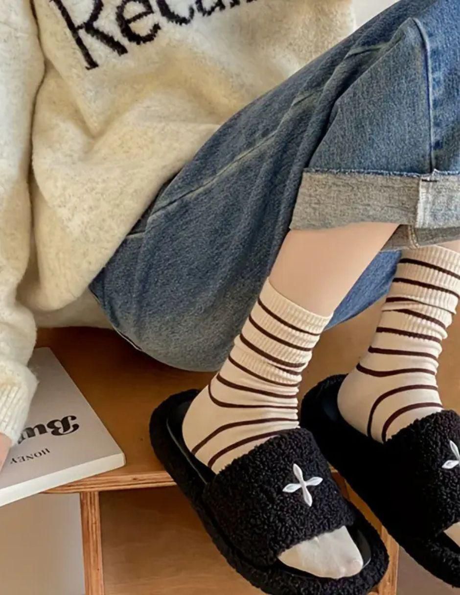 Set calcetín de algodón para mujer 5 pares 5