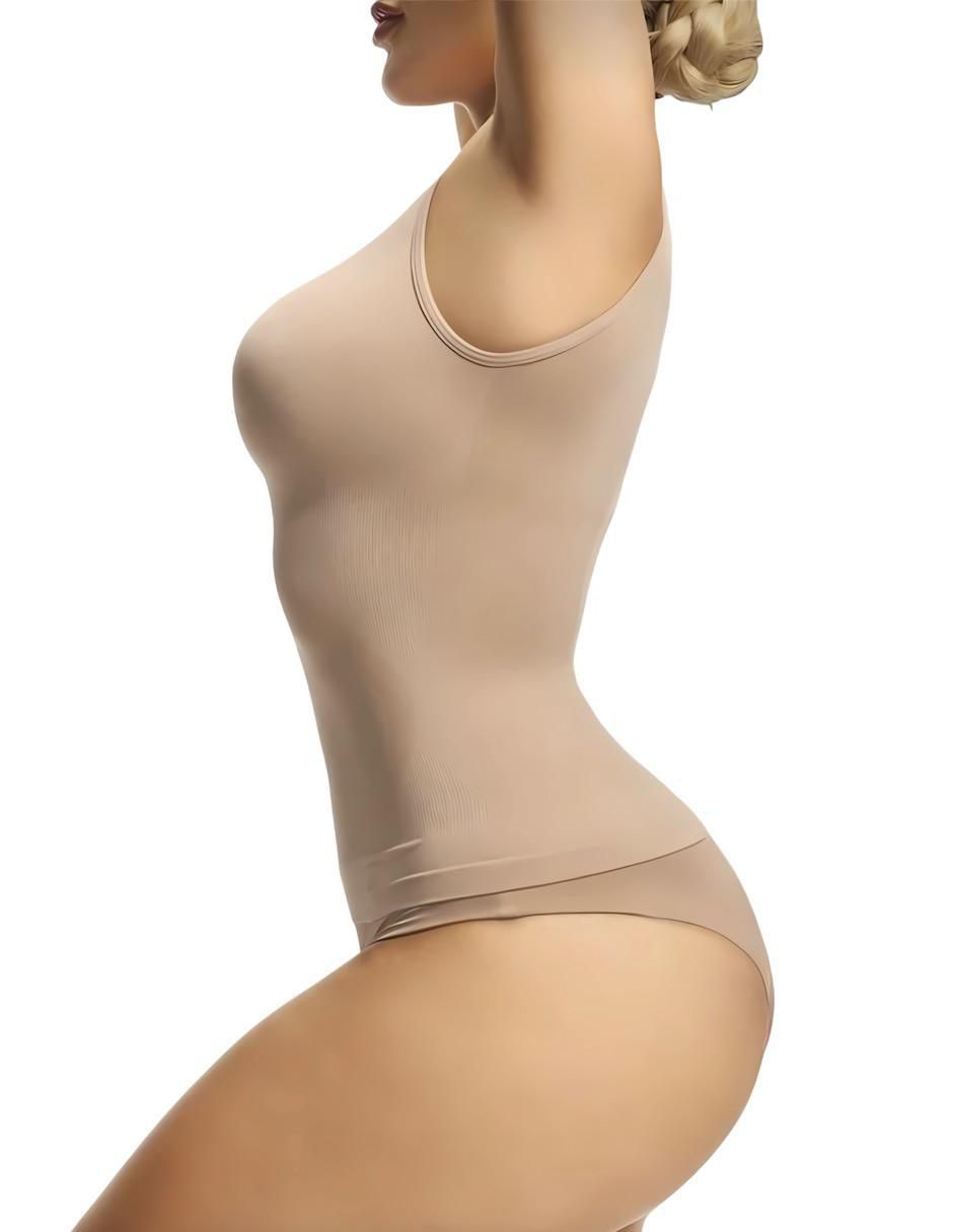 Camiseta tipo faja con compresión media para mujer 3