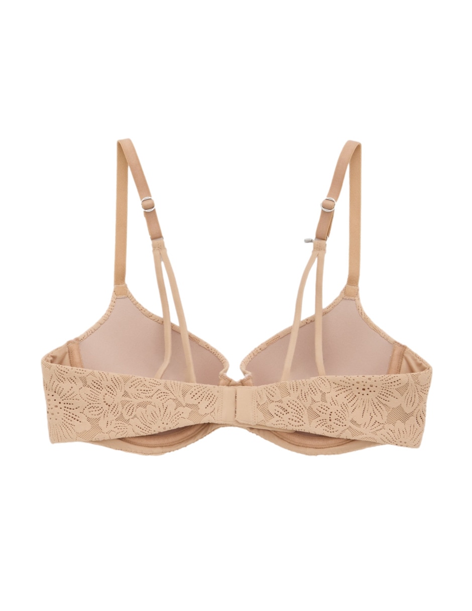 Brassiere demi con copa para mujer 4