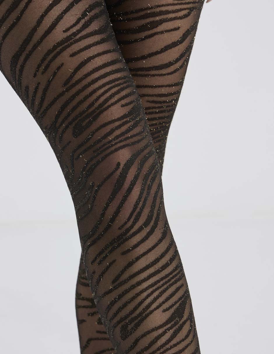 Medias estampado animal print 2
