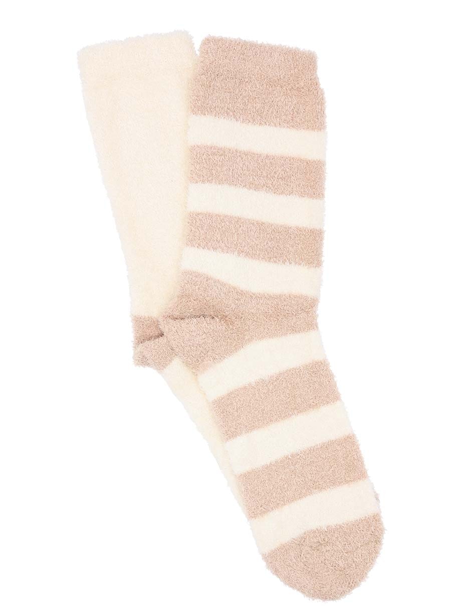 Set de calcetín antiderrapante para mujer 2 pares
