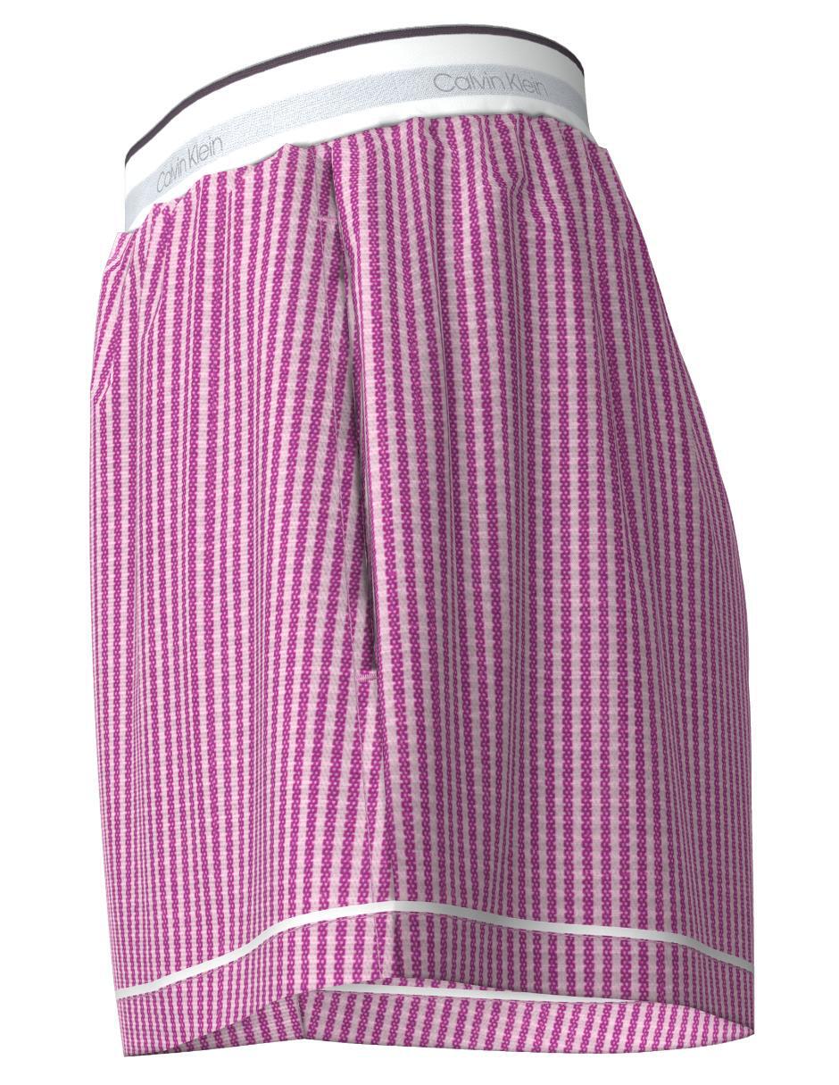 Pijama short a rayas de algodón para mujer 3