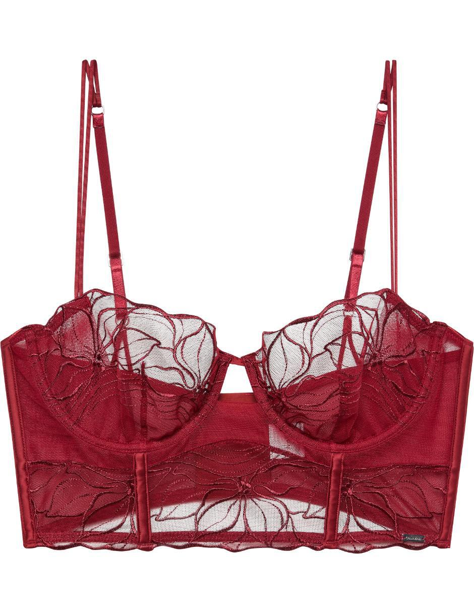 Brassiere balconette con copa para mujer Brassiere balconette con copa para mujer