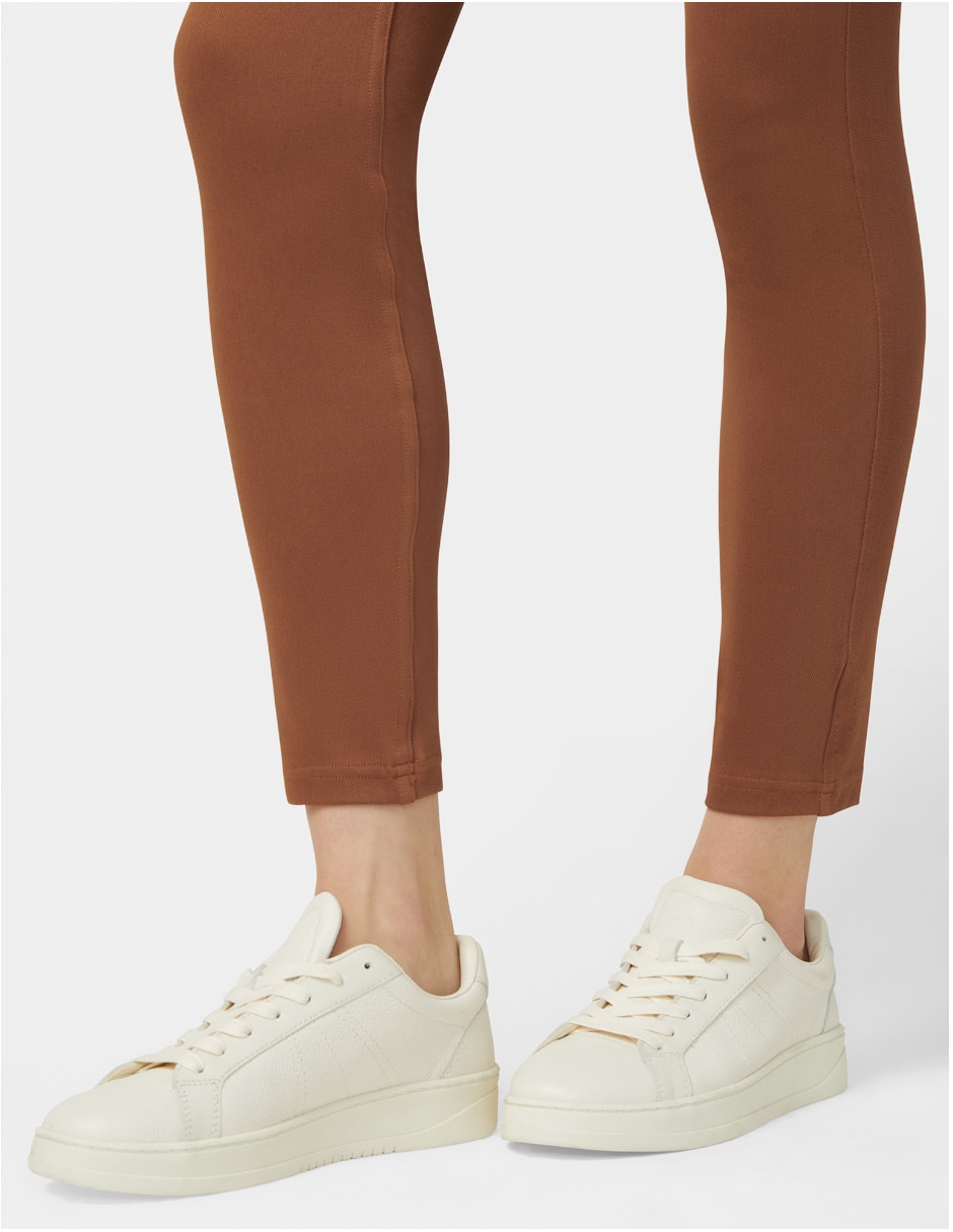 Legging a la cintura con botón para mujer 5