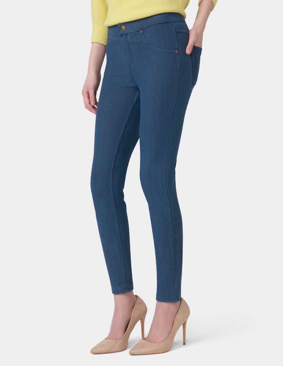 Legging a la cintura con botón para mujer 3