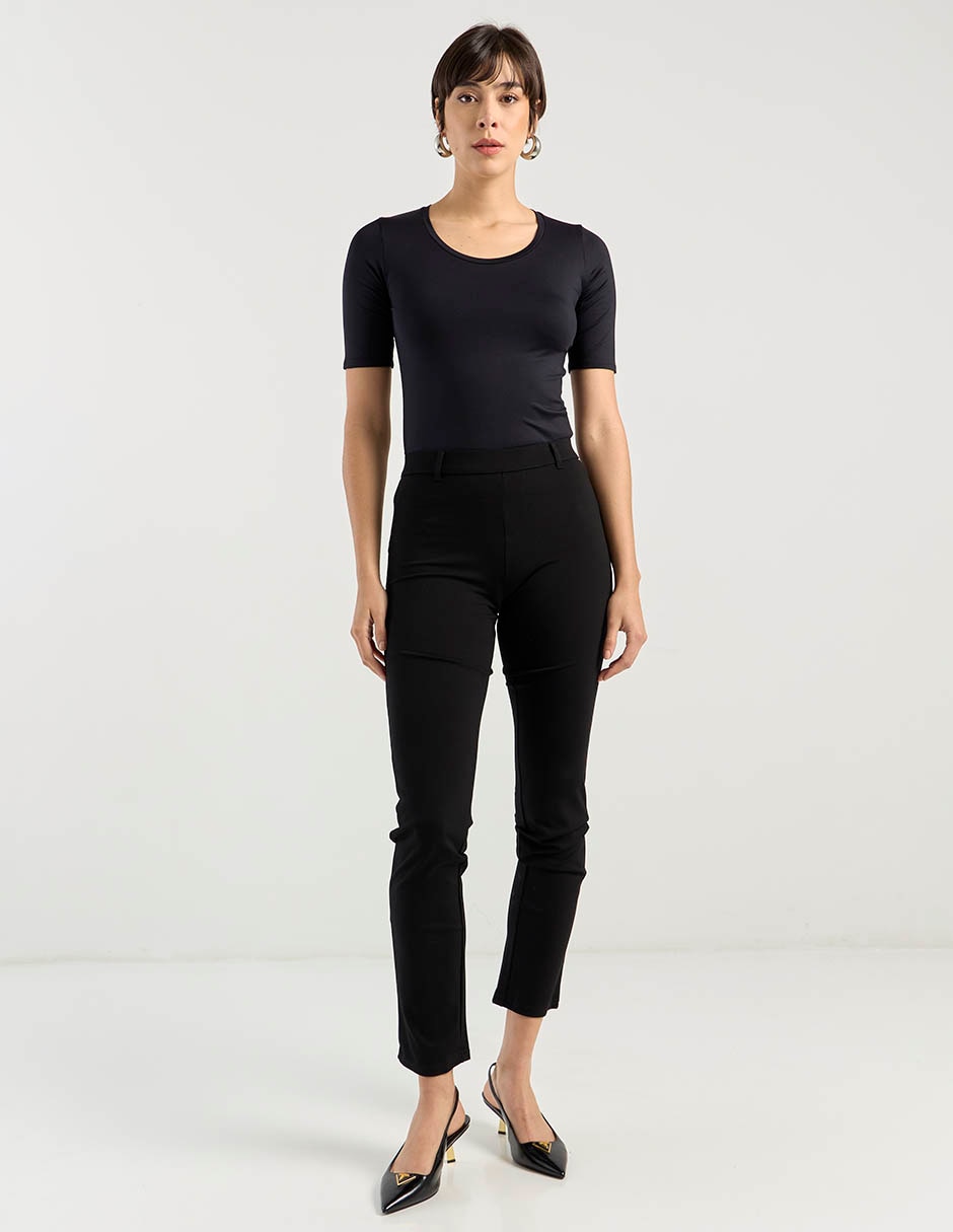Legging a la cintura con elástico para mujer 2