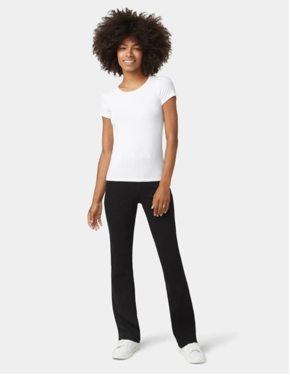 Legging a la cintura con botón para mujer 3