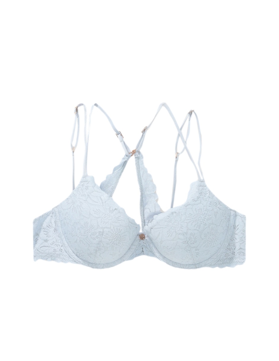 Brassiere demi con copa para mujer 3