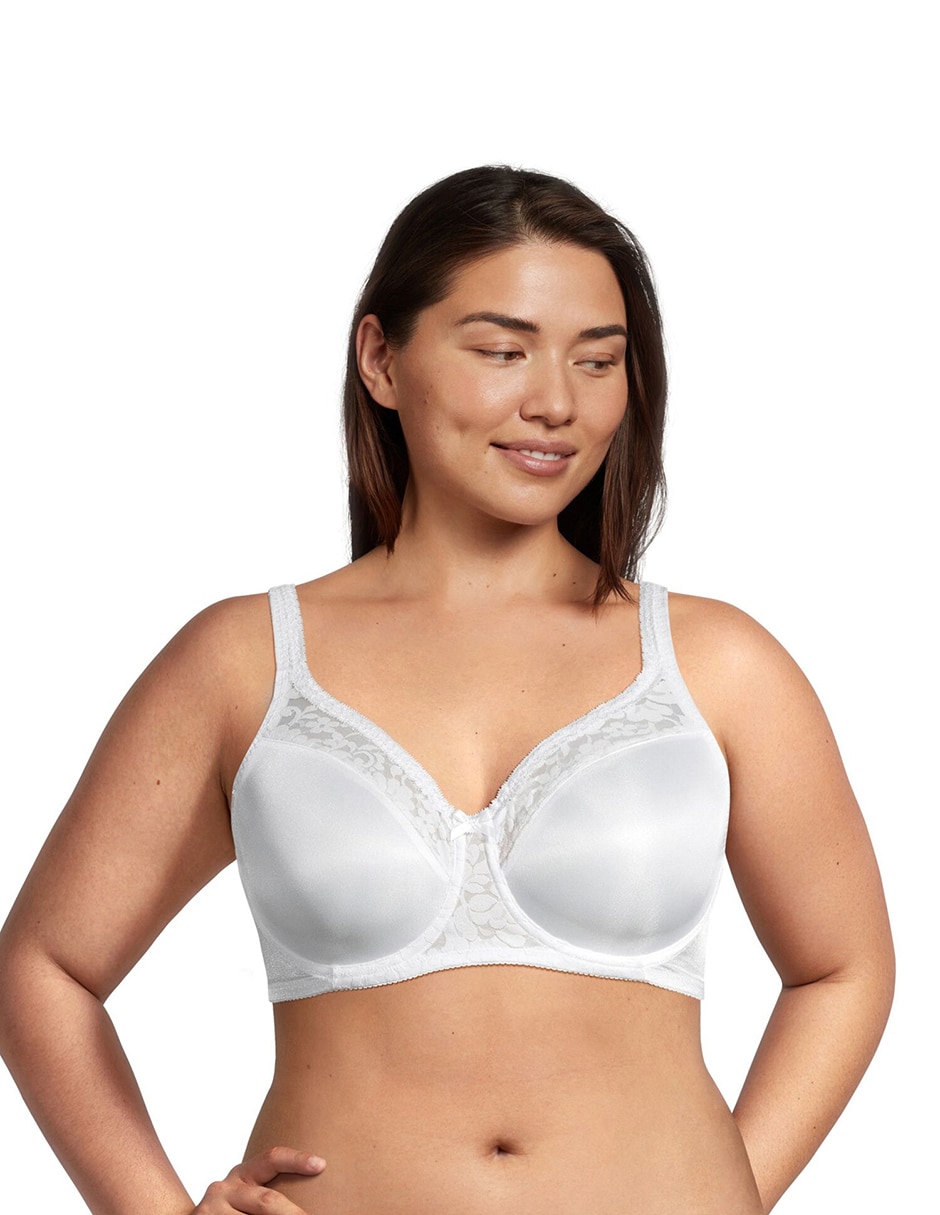 Brassiere demi copa preformada para mujer