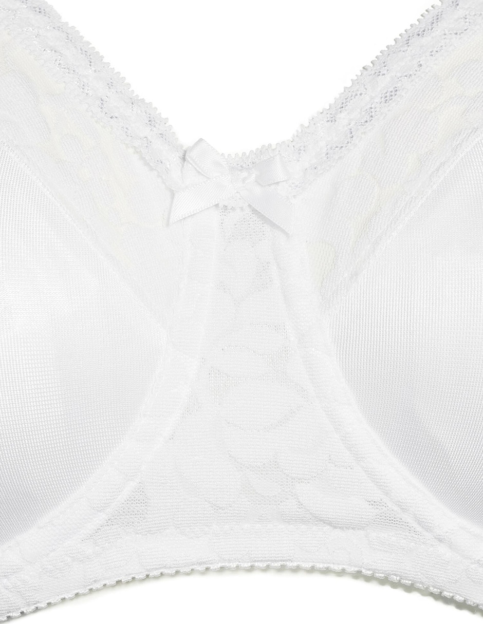 Brassiere demi copa preformada para mujer 3