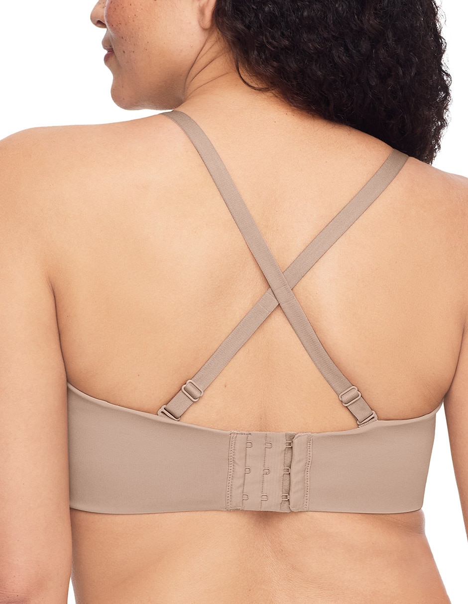 Brassiere strapless copa preformada para mujer 2