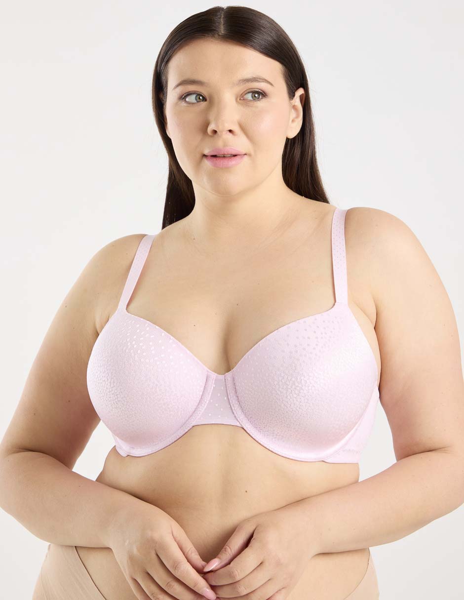 Brassiere demi copa preformada para mujer