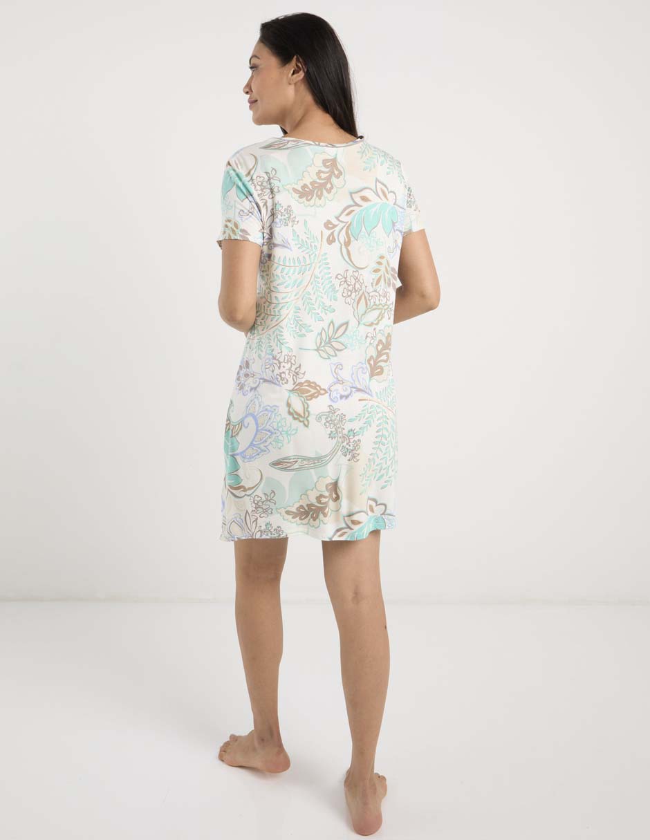 Camisón estampado floral 2