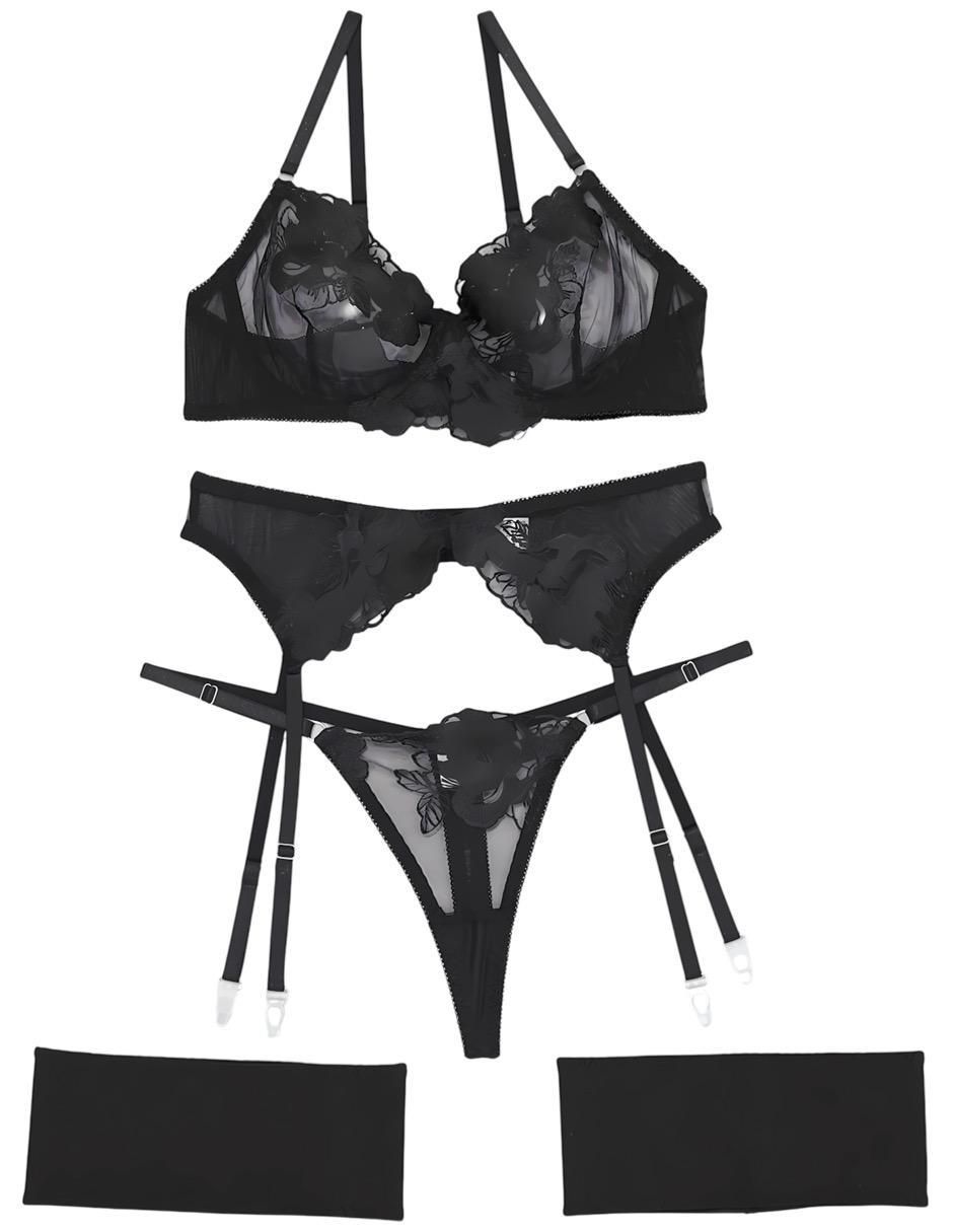 Set bra-panty-liguero 6