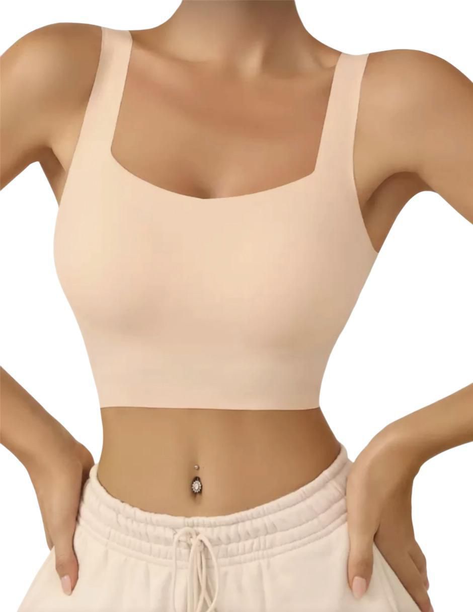 Brassiere deportivo copa removible seamless para mujer Brassiere deportivo copa removible seamless para mujer