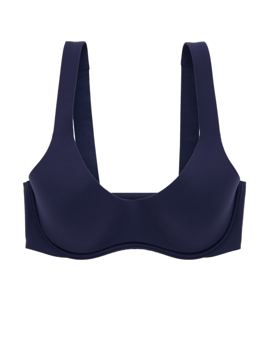 Brassiere demi con copa para mujer 3