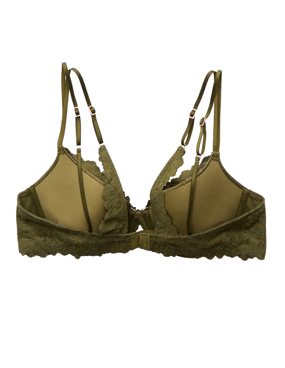 Brassiere demi con copa para mujer 4
