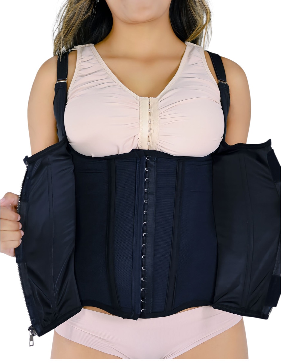 Faja espalda media superior con compresión alta para mujer 3