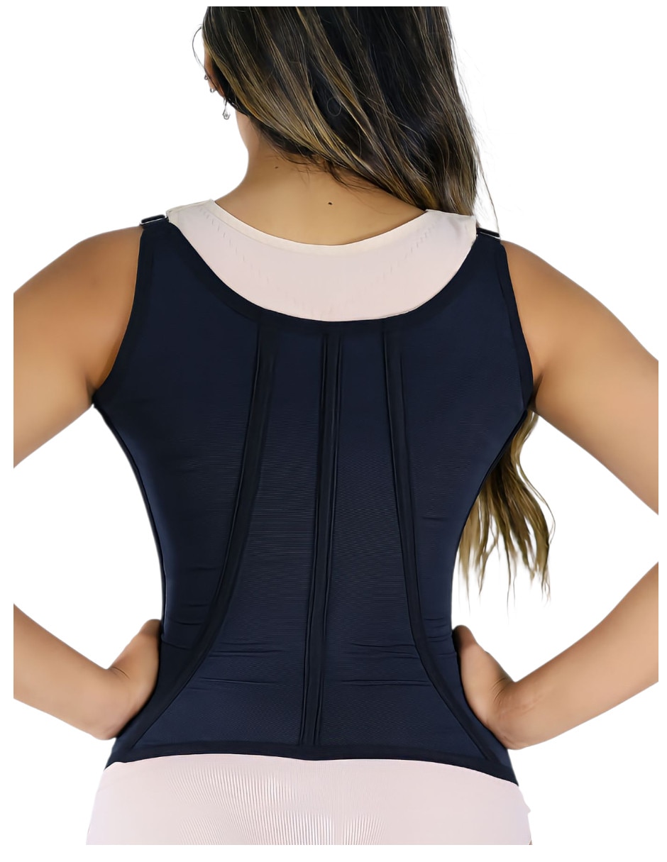 Faja espalda media superior con compresión alta para mujer 4