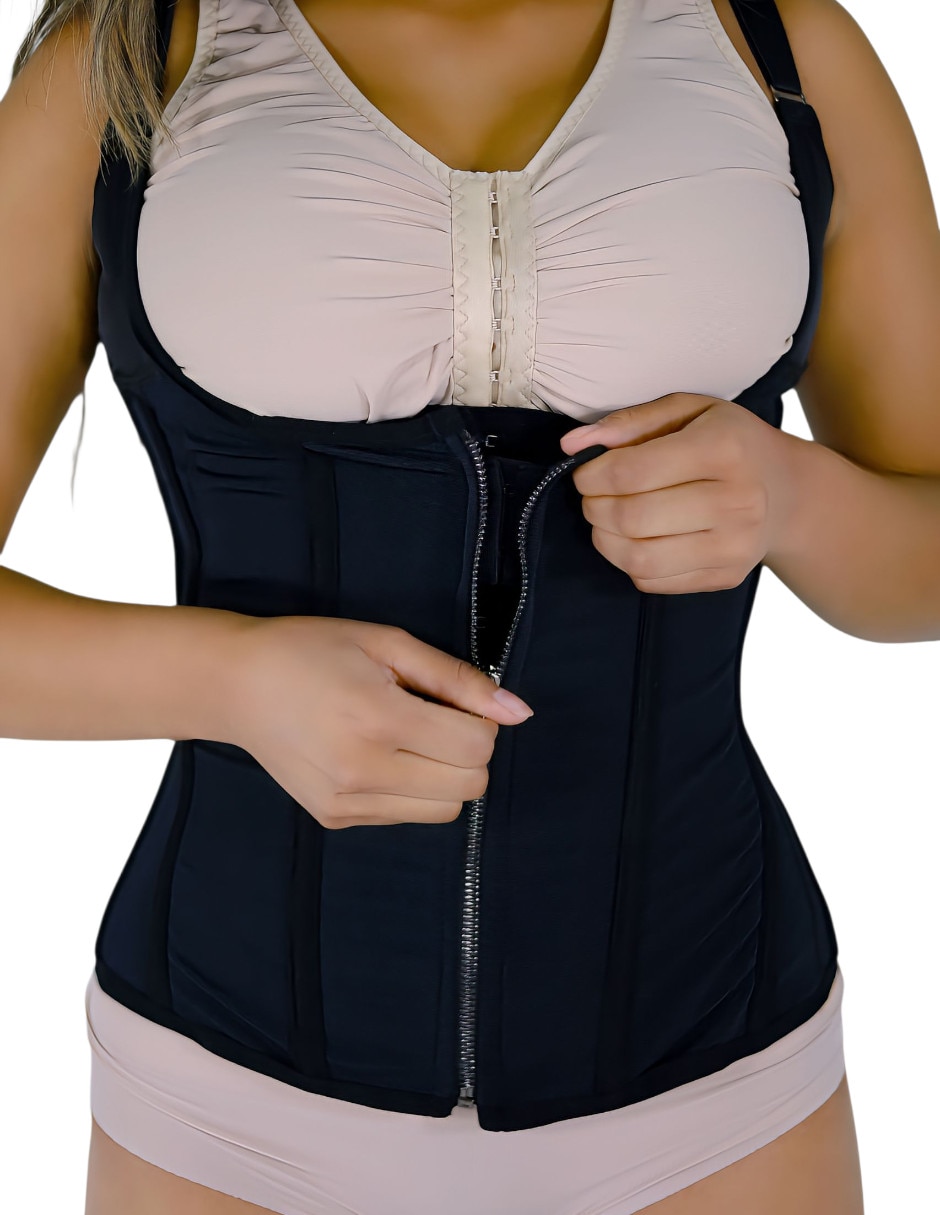 Faja espalda media superior con compresión alta para mujer 5