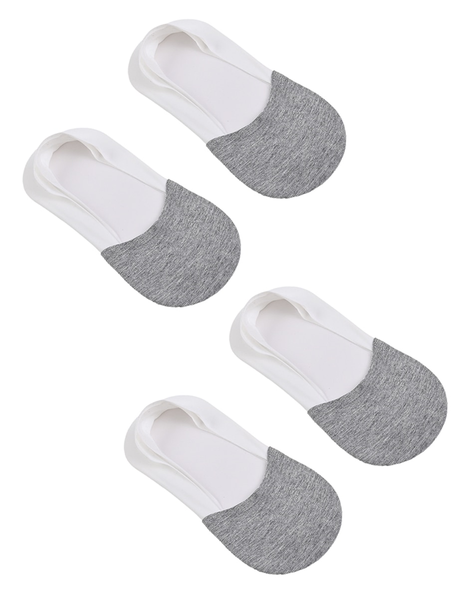 Protector de pie de algodón para mujer 2 pares Protector de pie de algodón para mujer 2 pares