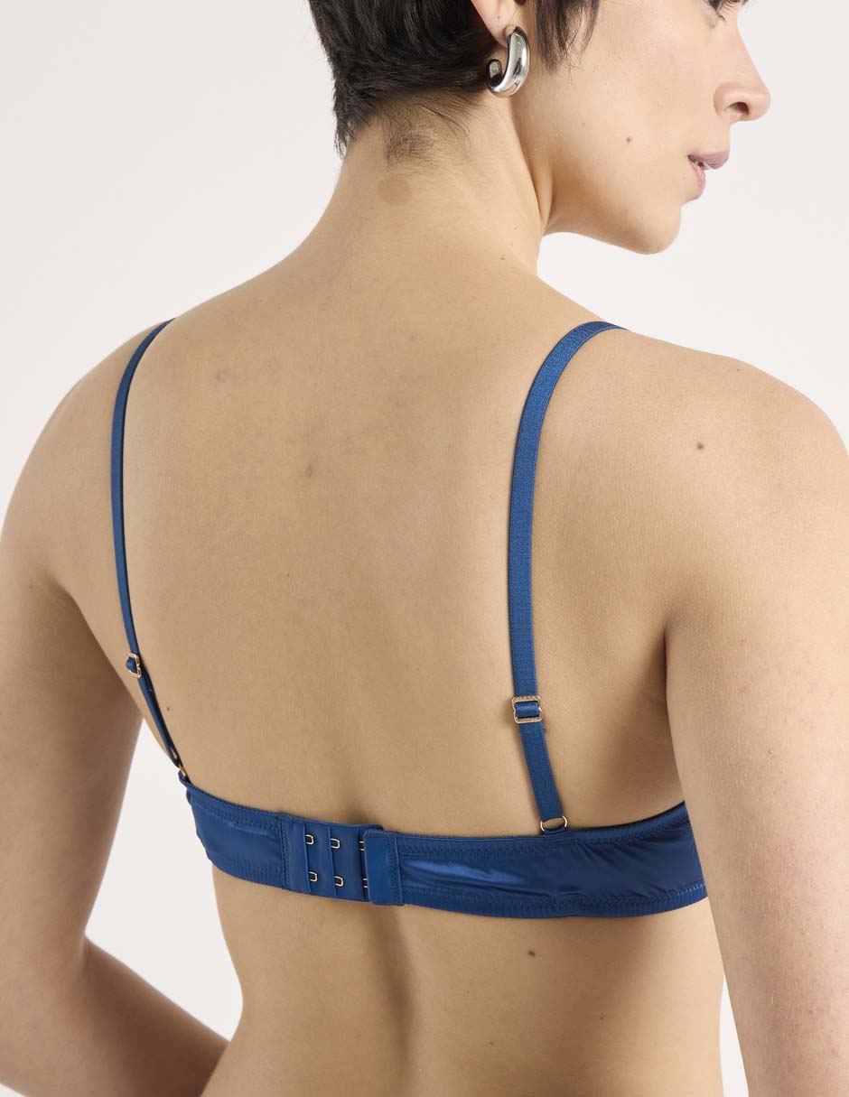 Brassiere balconette con copa para mujer 2