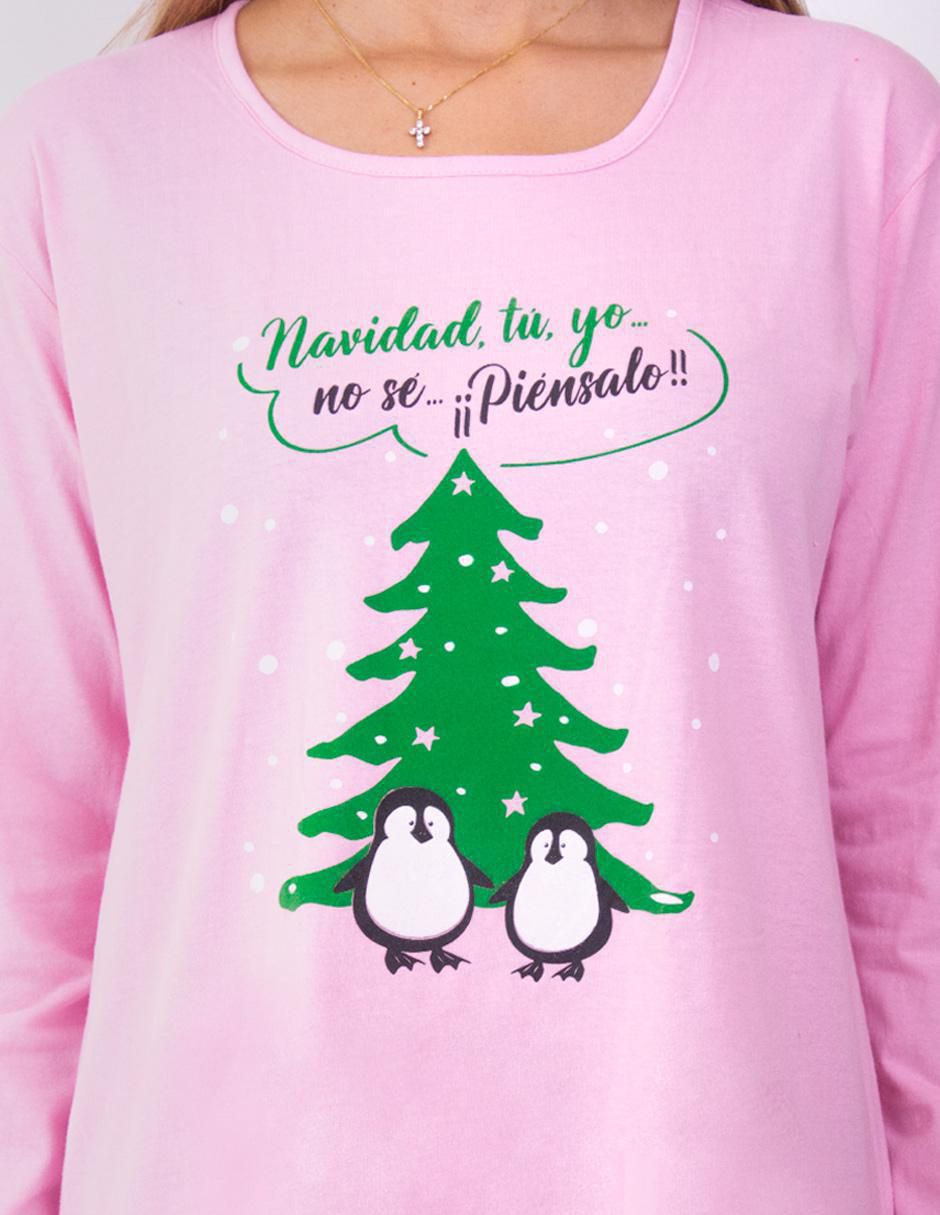 Conjunto pijama navideño para mujer 5